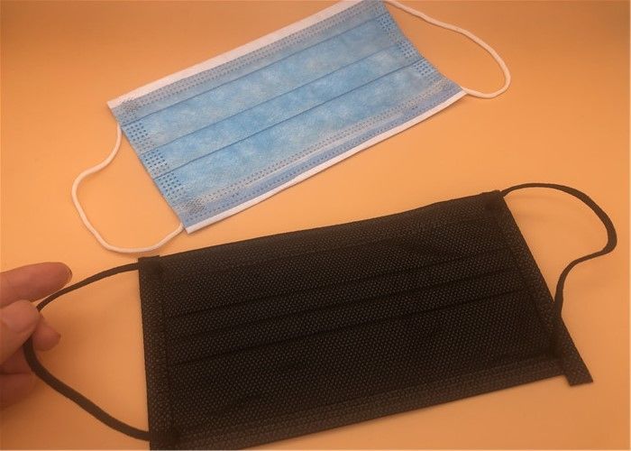 बेहद नरम डिस्पोजेबल फेस मास्क / डिस्पोजेबल ब्लू ईयरलूप फेस मास्क
