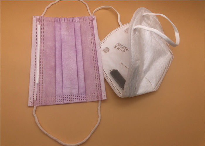 Hypoallergenic KN95 डस्ट मास्क / सांस Kn95 सिविल मास्क डिस्पोजेबल