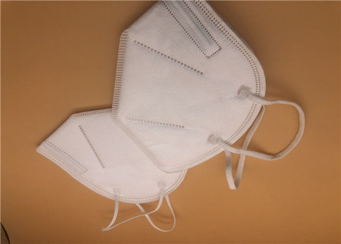 Foldable KN95 धूल मास्क शीसे रेशा मुफ्त आसान पर्यावरण के अनुकूल ले जाने